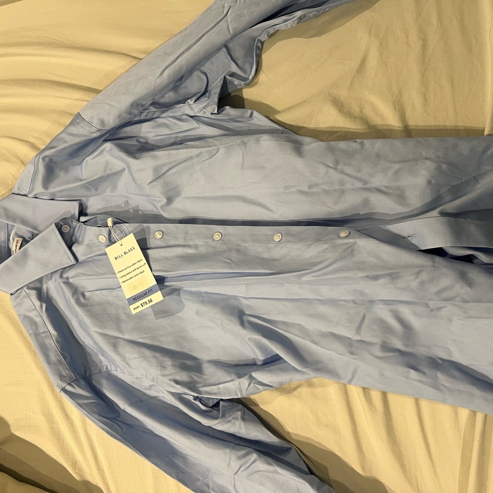 Bill Blass Light Blue Dress Shirt